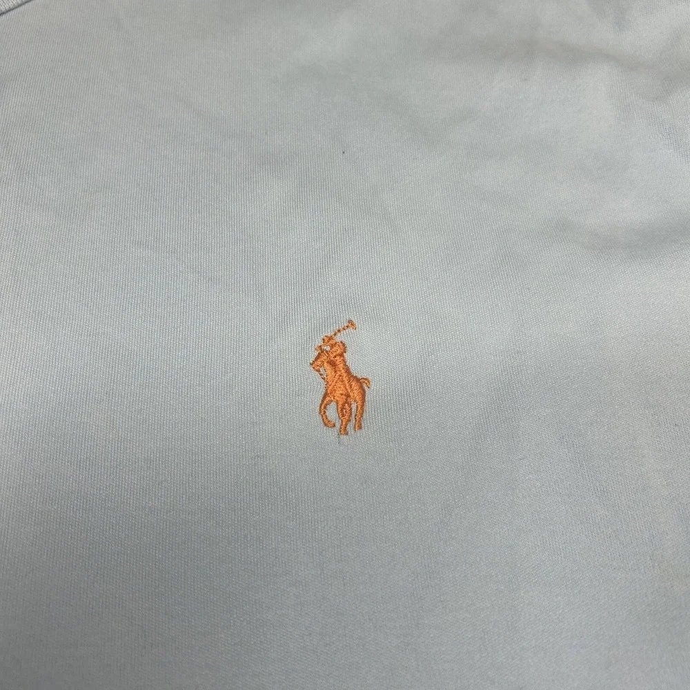 Ralph Lauren Polo Shirt Men's 3XB Blue Short Sleeve Pony‎ Classic *SPOTS/HOLE